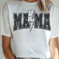 Volleyball Mama with Volleyball Lightening Bolt