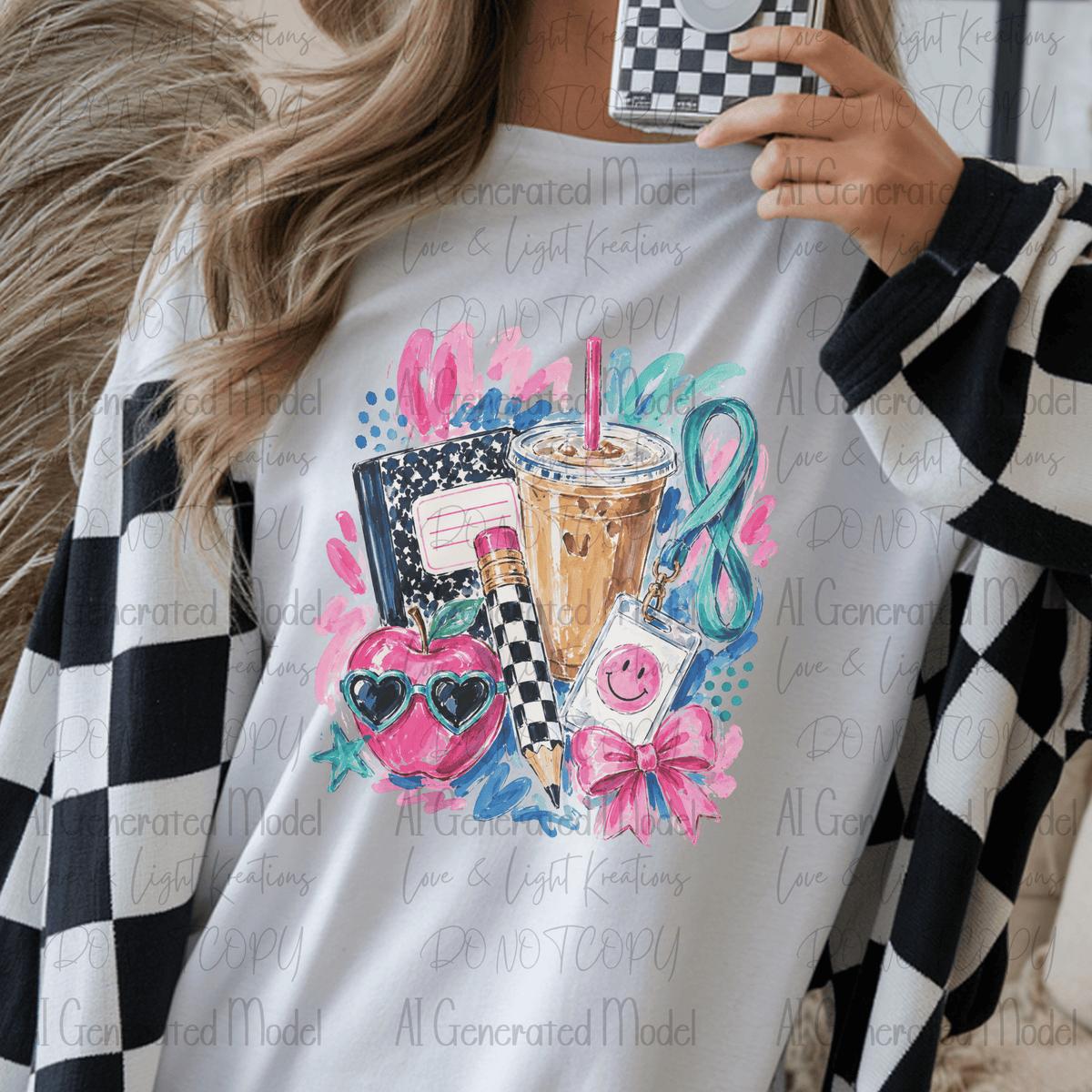Watercolor Back to School