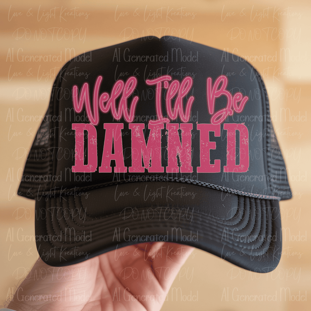 Well I'll Be Damned Pink