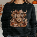 Western Fall Highland Cow