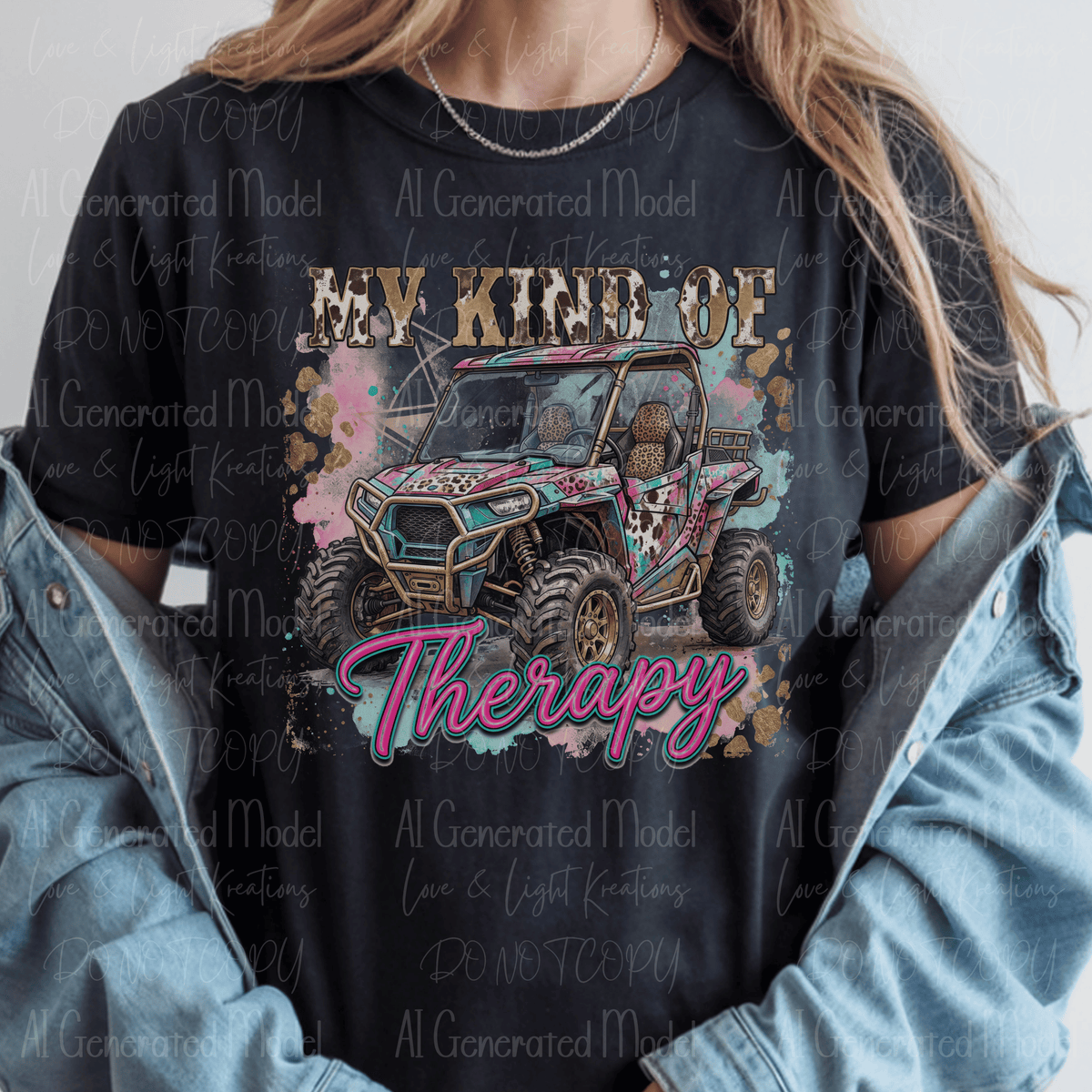 Western Glam UTV Gold Star