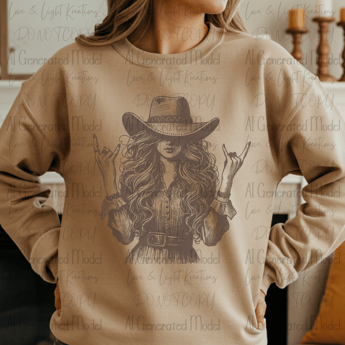 Western Rockstar Cowgirl