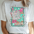 Western Salty Summer with Mint and Pink Elements