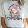When All Else Fails God Doesn't with a Dessert Scene