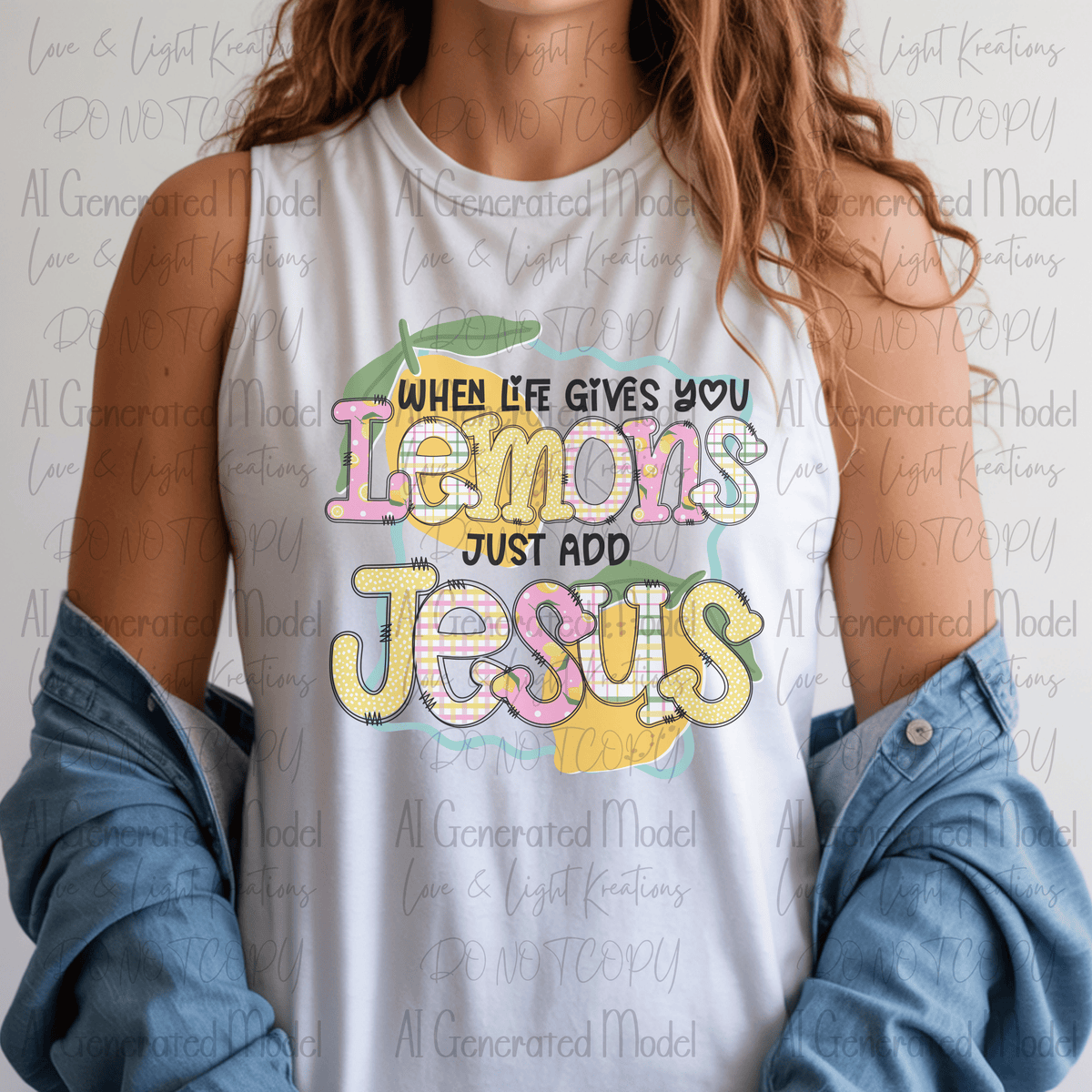 When Life Gives You Lemons Just Add Jesus Preppy Lemons