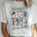 Whiskey, Cowboys and Bad Decisions in Paint Strokes and Turquoise