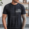 White Distressed Flag