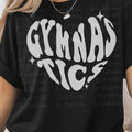 White Gymnastics Heart