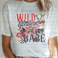 Wild Western Babe with Edgy Western Elements