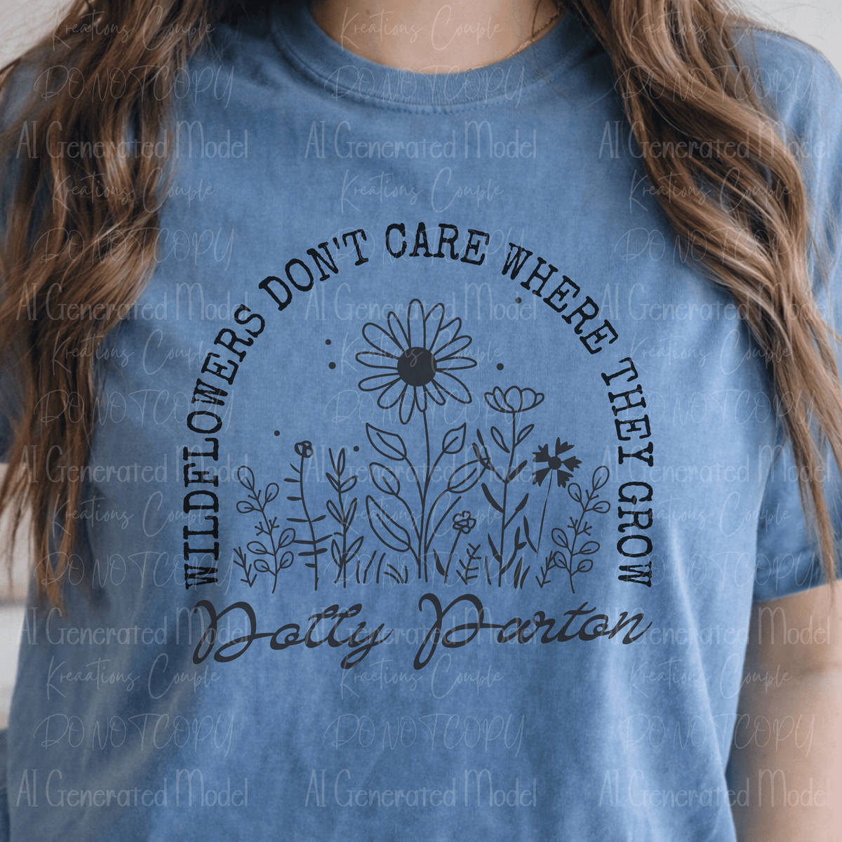 Wildflowers Don't Care Where They Grow