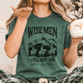 Wise Men Still Seek Him Cowboy Christmas Black