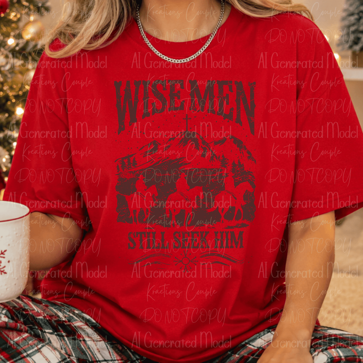 Wise Men Still Seek Him Cowboy Christmas Brown