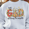 With God All Things are Possible Christmas Tree