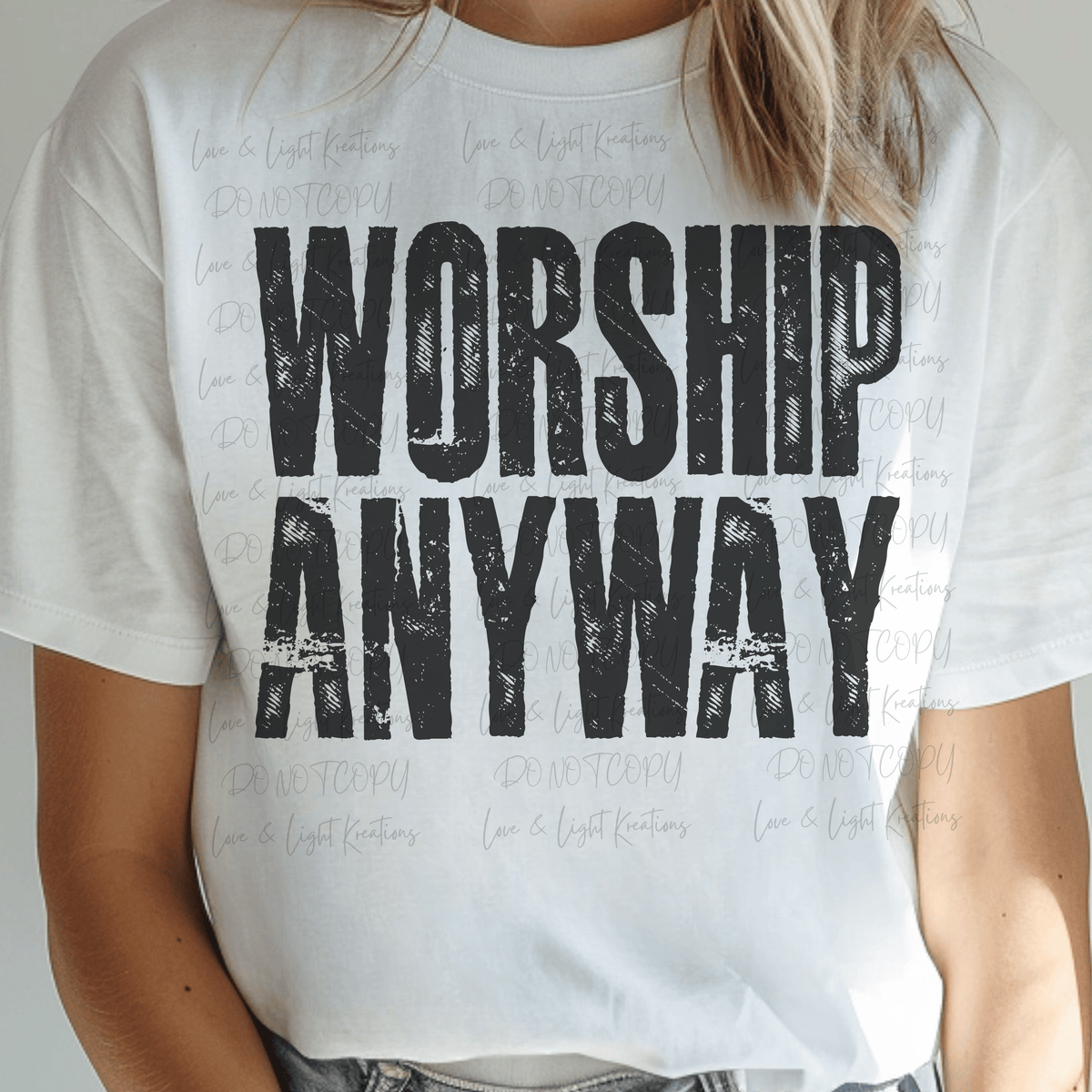 Worship Anyway in Black
