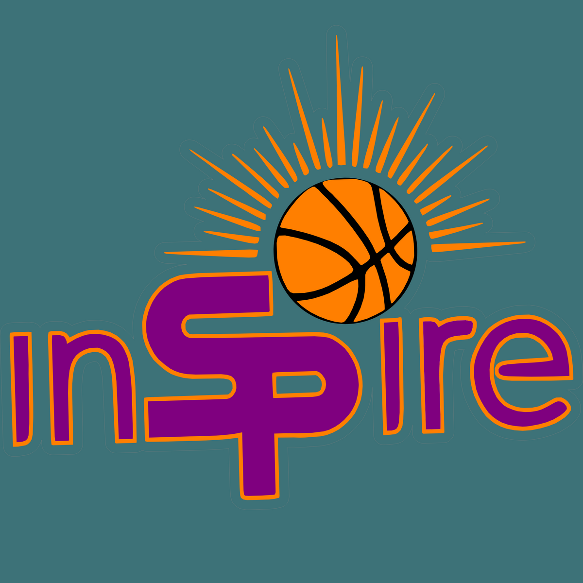 inSpire Basketball Car Decal